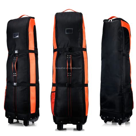 Hibo Travel Golf Bag Cover with Wheels - Durable & Convenient