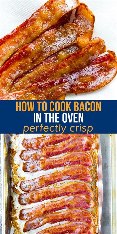 how to cook bacon in the oven