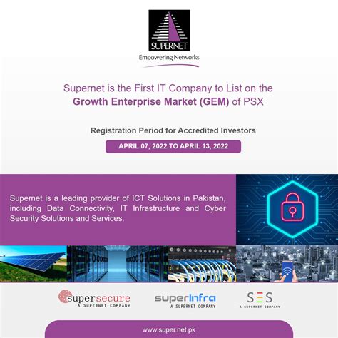 Supernet Ltd. on LinkedIn: Supernet is the First IT Company to List on ...