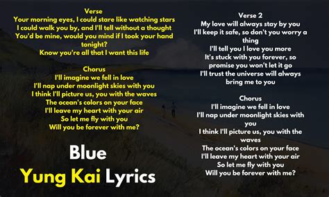 Blue Yung Kai Lyrics And Meaning: Seeing the Ocean, the Moonlight, and the Deeper Message ...