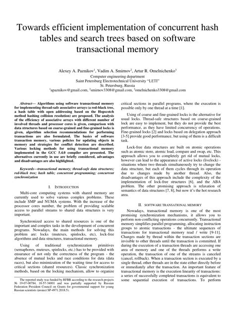 Image result for Concurrent Hash Table Applications