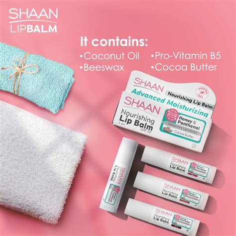 SHAAN Lip Balm Cocoa Butter 5gm - somuchstores