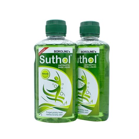 Buy Suthol Boroline'S Natural Antiseptic Skin Liquid (100 Ml, PACk Of 2 ...