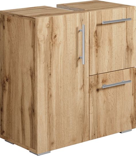 Badplaats Wastafel Onderkast Mars 60 cm x 30 cm x 60 cm - Eiken ...