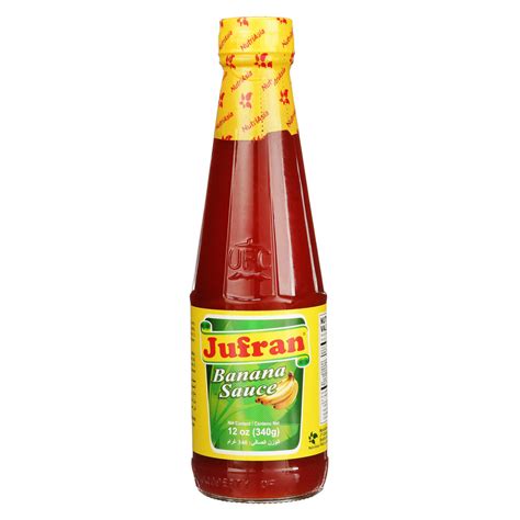 Jufran Banana Sauce Mild 340g/12 oz. Tomato-Less Ketchup {Imported fro