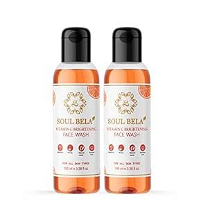 Soul Bela Brightening Vitamin C Face Wash with Kakadu Plum Extract ...