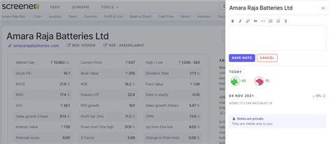 Introducing Screener Notebook - Screener