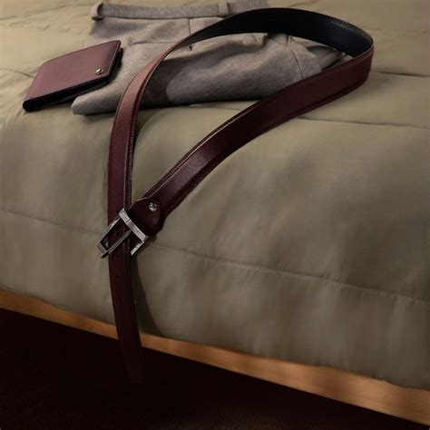 Buy Knightsbridge Chestnut Brown Leather Belt Online