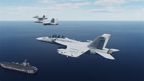 VAQ-142 "The Gray Wolves" 2022 liveries for CJS Superbug Mod