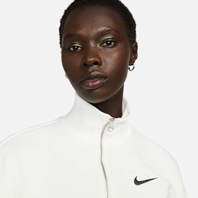 Nike Sportswear Phoenix Fleece Women's Oversized 1/2-Zip Crop ...