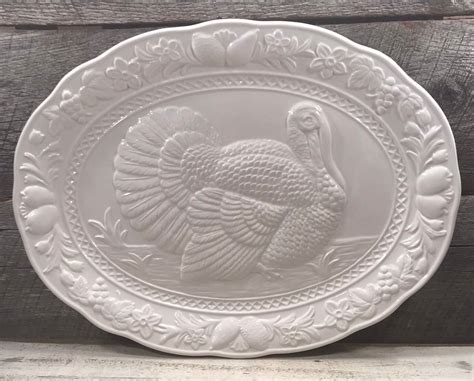 1950's GORGEOUS Vintage Turkey Platter, Made in Japan, Thanksgiving ...