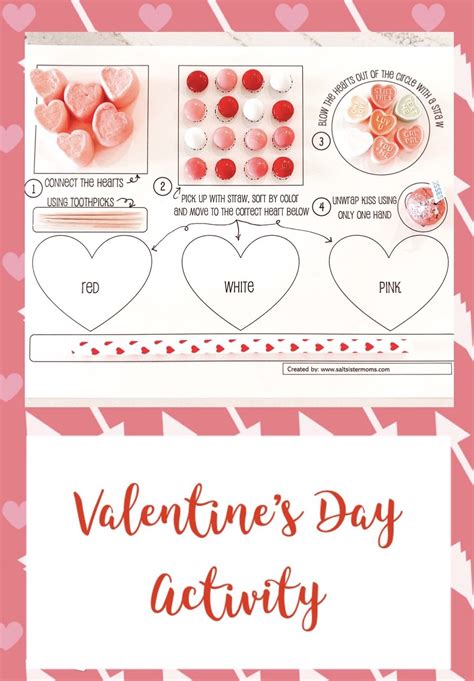 Free printable valentine s day activity sheet – Artofit