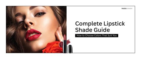 Lipstick Shade Guide: Choose Colors for Your Skin Undertone – Faces Canada