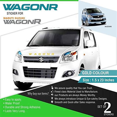 ARWY car Stickers Exterior Front and Rear Stylish Car Sticker for ...