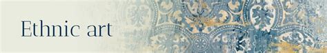 Curated Artwork in Ethnic Art Theme