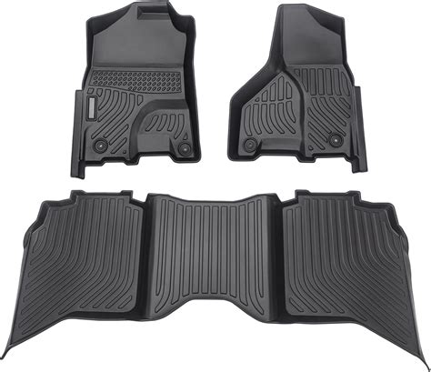 Amazon.com: All-Weather TPE Rubber Floor Mats Compatible with 2013 2014 ...