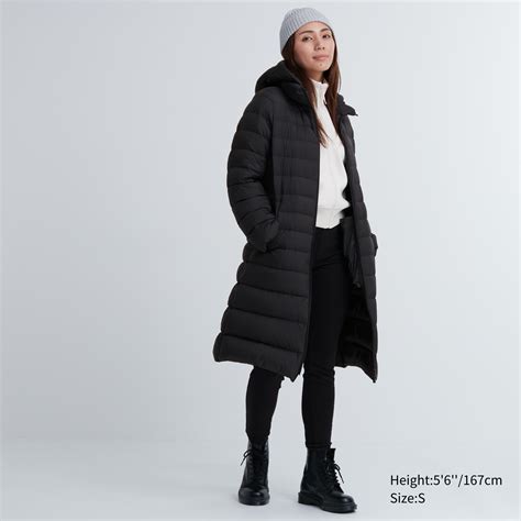 Uniqlo Outerwear Detroit - Women Uniqlo Ultra Light Down Long Coat Black