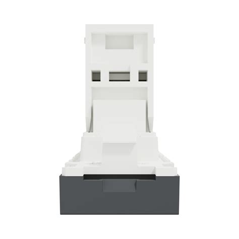 MZRJ451M_AN - Data Socket, Miluz ZeTa, RJ45 8(8), STP, CAT6, 1 module ...