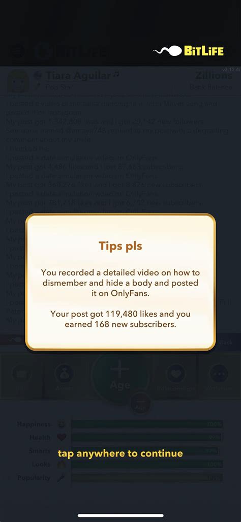 This is freaky AF even for BitLife on onlyfans : r/BitLifeApp