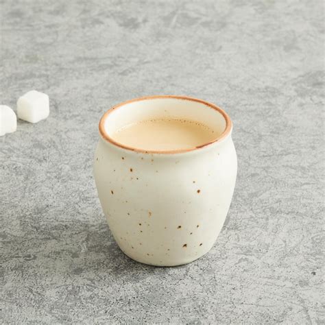 Buy Corsica Marshmallow Stoneware Kulhad from Corsica by Home Centre at ...