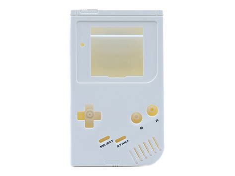 Front & Back housing shell for Game Boy DMG-01 - White | Retro Modding