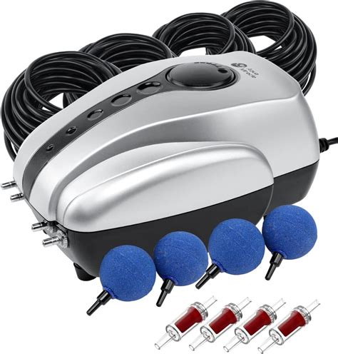 AquaMiracle Pond Aeration Kit Pond Air Pump Koi Pond Aerator for Pond ...