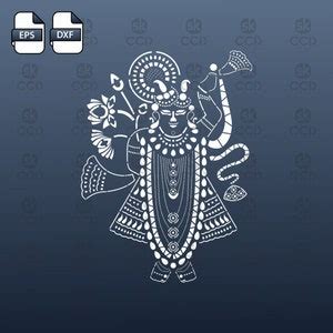 Buy Shrinathji | Shrinathji Wall Art | Indian God | | Laser Cutting ...
