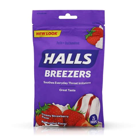 Halls Cough Drops Breezers