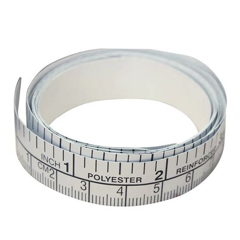 Self Adhesive Ruler Tape 1.5m Metric Measure Ruler Sewing Work Table ...