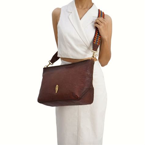 Buy Brown Kiboko 02 Shoulder Bag Online - Hidesign