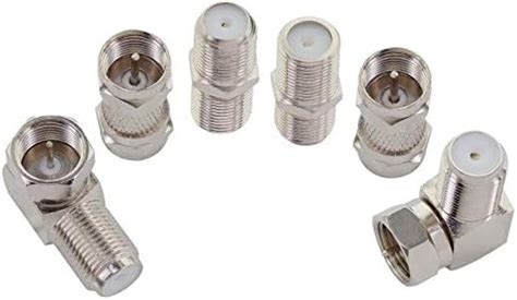 3An Telecom F-Type Coaxial Cable Connector Kit, F Female To Female ...