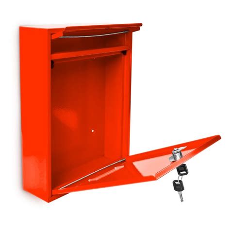 Buy external letterbox in different colours