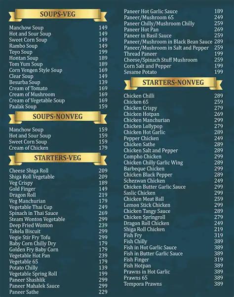Menu at Exotic Flavours, Kalyan