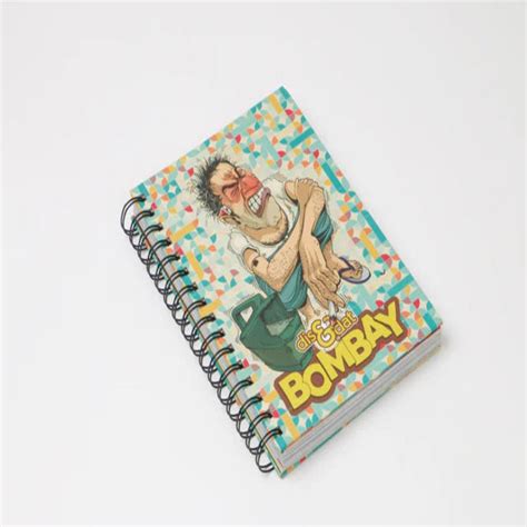 Numic DIS & DAT IN BOMBAY Notebook – Shitter Edition | A5 — Mango