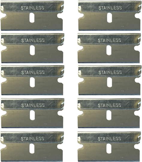 Amazon.com: Bates- Single Edge Razor Blades, 50 Pack, Silver, Razor ...