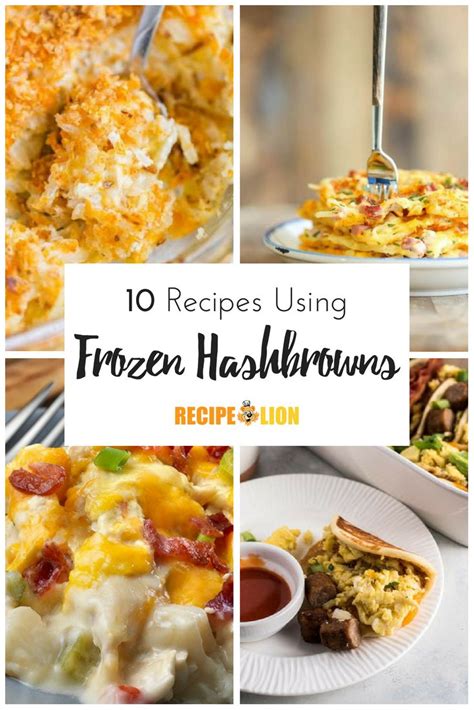dinner recipes with frozen hash browns