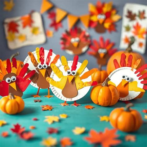 Amazing Thanksgiving Arts and Crafts for Kids | Kids Craft Workshop