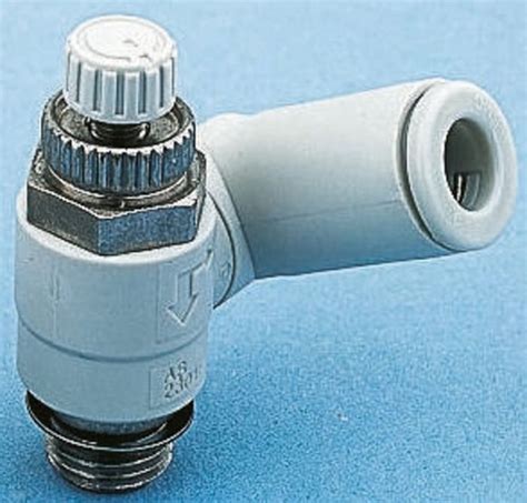 AS2301F-U01-06 SMC | SMC AS Series Threaded Flow Regulator x 6mm Tube ...