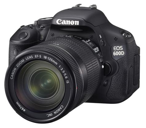 Canon EOS 600D / Rebel T3i DSLR Technical Specs