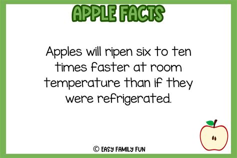 50 Interesting Facts About Apples [Free Fact Cards]