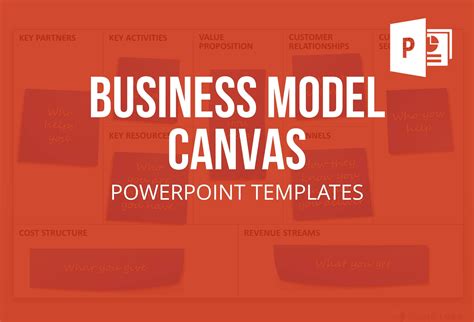 Business Model Canvas PowerPoint Template 的图像结果