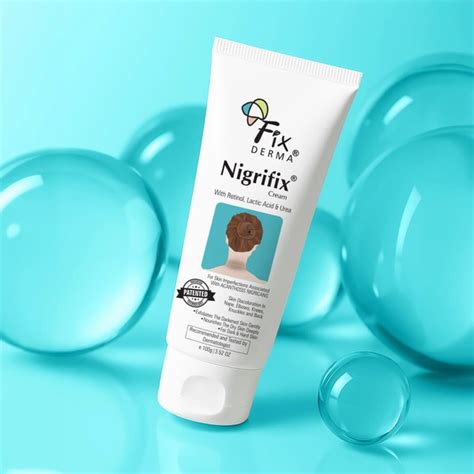 Fixderma Nigrifix Cream for Acanthosis Nigricans 100g, Exfoliating ...