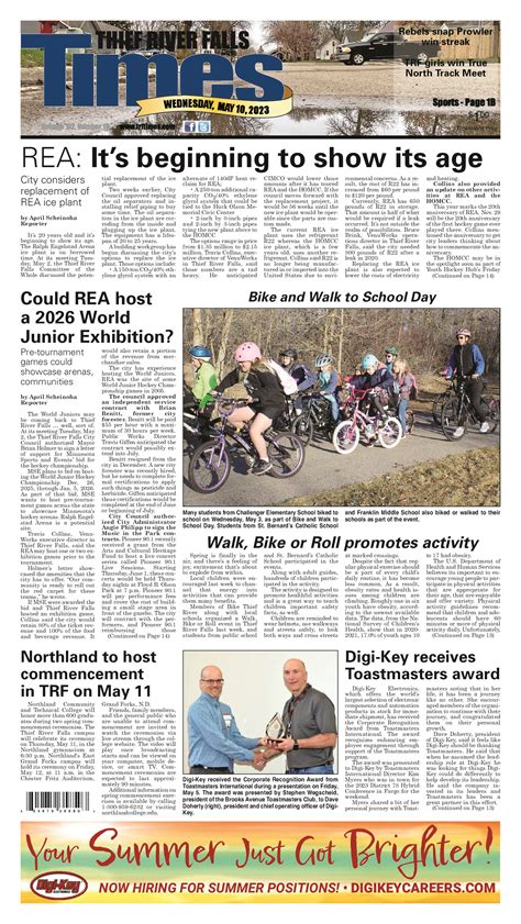 May 10, 2023 | Thief River Falls Times & Northern Watch – Official Page