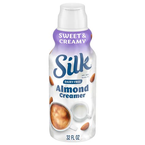 Silk Almond Creamer, Dairy-Free, Sweet & Creamy-Hero