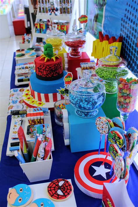 Superheroes Birthday Party Ideas | Photo 1 of 22 | Catch My Party
