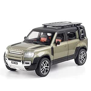 Coelon 1:24 Diecast Metal Car Model Defender Toy Cars for Kids Pull ...