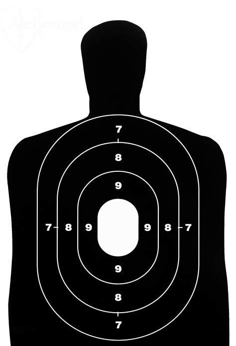 Shooting Target Silhouette Printable - Printable New Year Banners