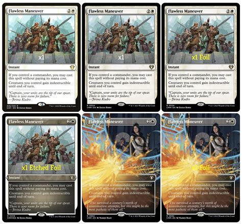 MTG C20 CMM Flawless Maneuver MINT (SELECT) | eBay