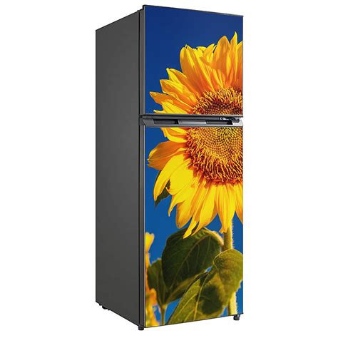 wallpics® Fridge Skin Fully Waterproof Vinyl Sticker Wallpaper, Warp ...