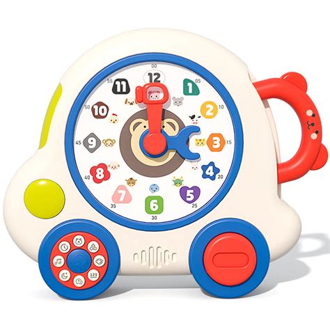 Kids Learning Clock Toy Learning Clock Teaching Clocks For Kids ...